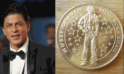 Grevin Museum Paris honours Shah Rukh Khan with customised gold coins