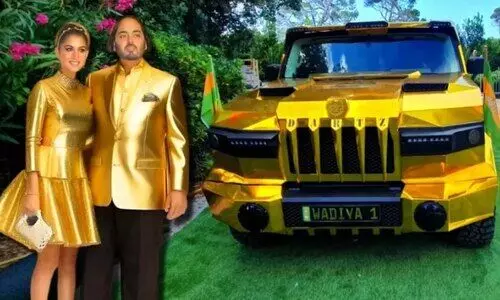 അനന്ത് അംബാനിക്ക് വിവാഹ സമ്മാനമായി 15 കോടിയുടെ ഡാര്‍ട്സ് എസ്.യു.വി