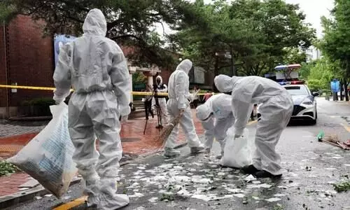 ഉ​ത്ത​ര കൊ​റി​യ​യുടെ മാ​ലി​ന്യ ബ​ലൂ​ൺ ദ​ക്ഷി​ണ കൊ​റി​യ​ൻ പ്ര​സി​ഡ​ന്റി​ന്റെ വ​സ​തി​യി​ൽ