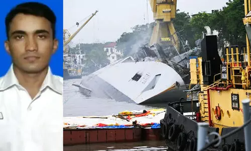 INS Brahmaputra fire