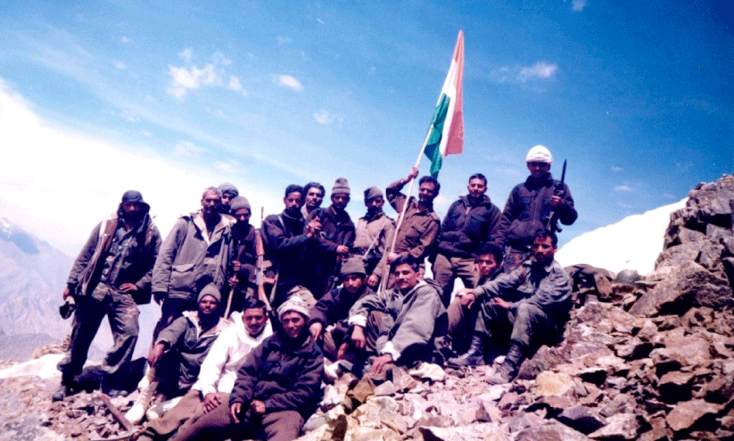 Success in Kargil  Celebrating  Indian Army