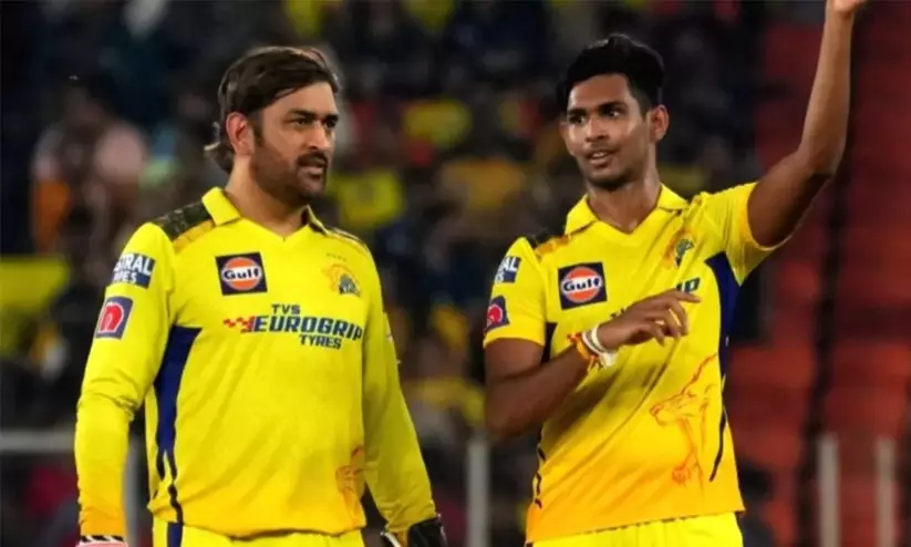 ‘ചെന്നൈ സൂപ്പർ കിങ്സിലെത്തിയത് എനിക്ക് ദൈവം തന്ന സമ്മാനം’; ധോണിക്കും ടീമിനും ക്രെഡിറ്റ് സമ്മാനിച്ച് ശ്രീലങ്കൻ താരം ‘ചെന്നൈ സൂപ്പർ കിങ്സിലെത്തിയത് എനിക്ക് ദൈവം തന്ന സമ്മാനം’; ധോണിക്കും ടീമിനും ക്രെഡിറ്റ് സമ്മാനിച്ച് ശ്രീലങ്കൻ താരം