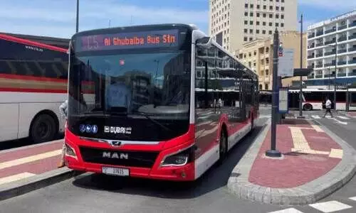 bus passengers in Dubai