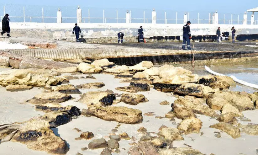 എണ്ണ ചോർച്ച എണ്ണ ചോർച്ച