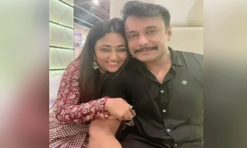 Darshan and wife