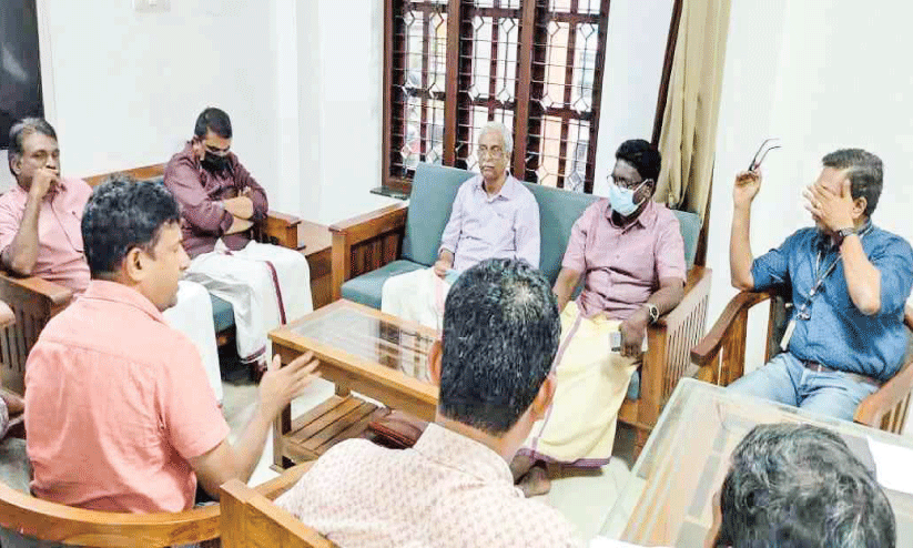 Road reconstruction meeting