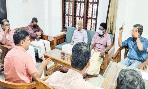 Road reconstruction meeting Road reconstruction meeting