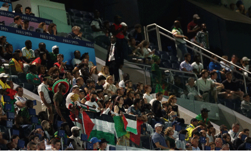 പാരിസ് ഒളിമ്പിക്സിലും ഇസ്രായേലിനെതിരെ പ്രതിഷേധം; താരങ്ങളെ കൂവി കാണികൾ പാരിസ് ഒളിമ്പിക്സിലും ഇസ്രായേലിനെതിരെ പ്രതിഷേധം; താരങ്ങളെ കൂവി കാണികൾ