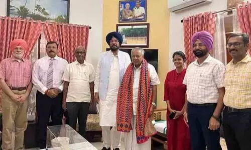 പഞ്ചാബ് പ്രതിനിധിസംഘം മുഖ്യമന്ത്രിയുമായി കൂടിക്കാഴ്ച നടത്തി