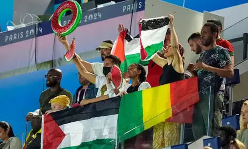 പാരിസ് ഒളിമ്പിക്സിലും ഇസ്രായേലിന് കൂവൽ പാരിസ് ഒളിമ്പിക്സിലും ഇസ്രായേലിന് കൂവൽ