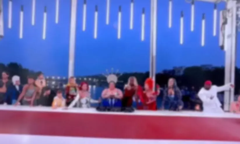 അന്ത്യ അത്താഴത്തെ പാരഡിയാക്കി; പാരീസ് ഒളിമ്പിക്സിലെ സ്കിറ്റ് വിവാദമാകുന്നു