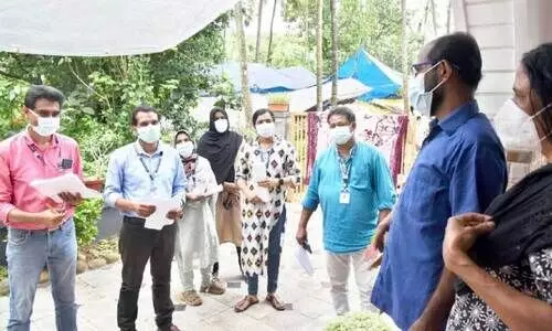 Health workers conducted survey