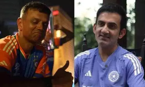 ‘നിങ്ങൾ ഇന്ത്യൻ ടീമിനെ ഇനിയും ഉയരങ്ങളിലെത്തിക്കുമെന്ന് എനിക്കുറപ്പുണ്ട്’; ആദ്യ മത്സരത്തിനൊരുങ്ങവെ ഗംഭീറിന് ദ്രാവിഡിന്റെ വൈകാരിക സന്ദേശം