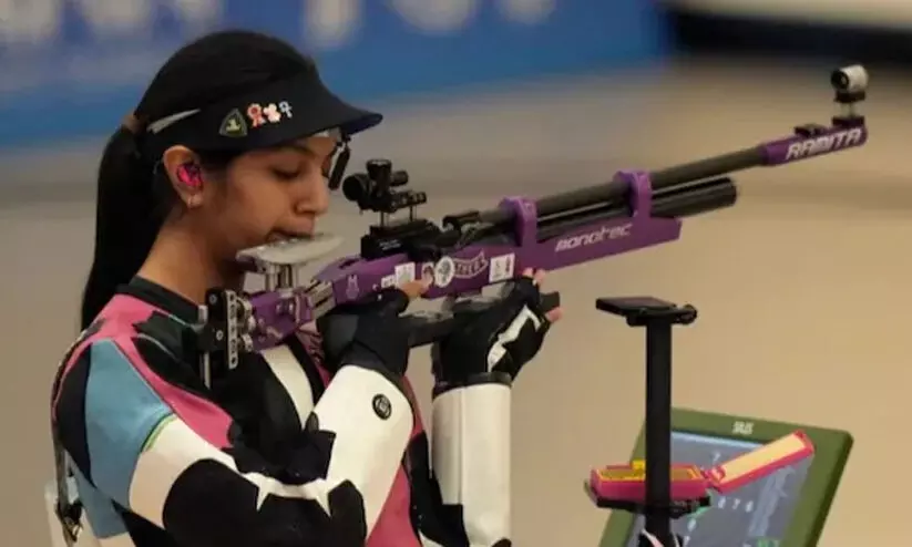 ഇന്ത്യക്ക് രണ്ടാം ഫൈനൽ ടിക്കറ്റ്; ഷൂട്ടിങ്ങിൽ രമിത ജിൻഡാൽ ഫൈനൽ റൗണ്ടിൽ ഇന്ത്യക്ക് രണ്ടാം ഫൈനൽ ടിക്കറ്റ്; ഷൂട്ടിങ്ങിൽ രമിത ജിൻഡാൽ ഫൈനൽ റൗണ്ടിൽ