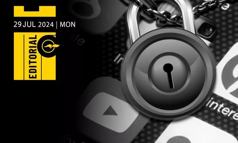 അ​ഭി​പ്രാ​യ വി​ല​ക്ക് ഡി​ജി​റ്റ​ൽ വേ​ദി​ക​ളി​ലേ​ക്കും