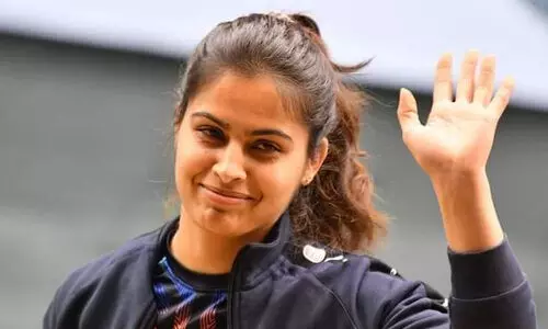 പാരിസിൽ ഇന്ത്യക്ക് ആദ്യ മെഡൽ; വനിതകളുടെ 10 മീറ്റർ എയർ പിസ്റ്റളിൽ മനു ഭാക്കറിന് വെങ്കലം
