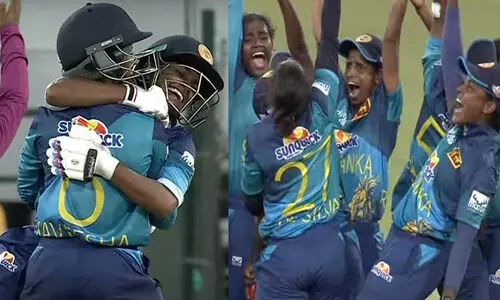 ഏഷ്യാകപ്പ് തട്ടിയെടുത്ത് ചമാരി‍യും ഹർഷിതയും; ശ്രീലങ്കൻ വനിതകൾക്ക് കന്നികിരീടം ; ഇന്ത്യ വീണത് എട്ടുവിക്കറ്റിന്