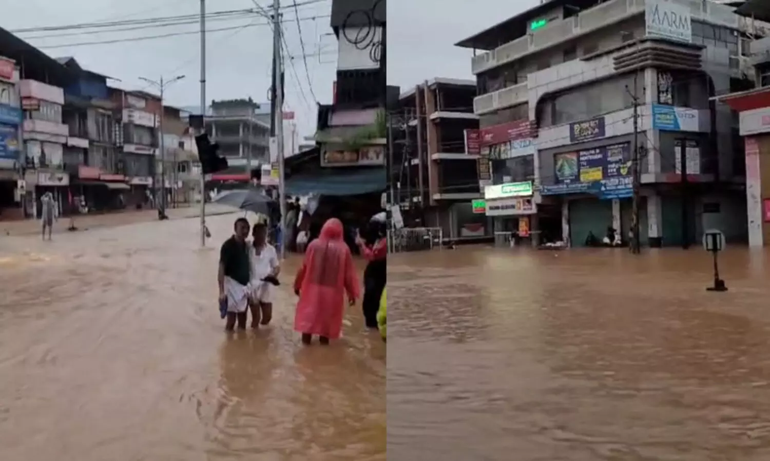 അതി തീവ്രമഴ തുടരുന്നു: എട്ടു ജില്ലകളിൽ റെഡ് അലർട്ട്