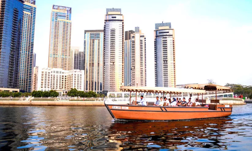 ദുബൈ ക്രീക്കിലെ ജലപാത