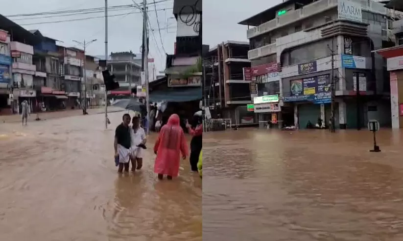 അതി തീവ്രമഴ തുടരുന്നു: എട്ടു ജില്ലകളിൽ റെഡ് അലർട്ട്