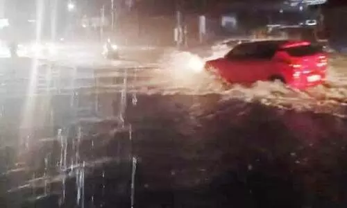 ഭീതിയേറ്റി മലവെള്ളപ്പാച്ചിൽ