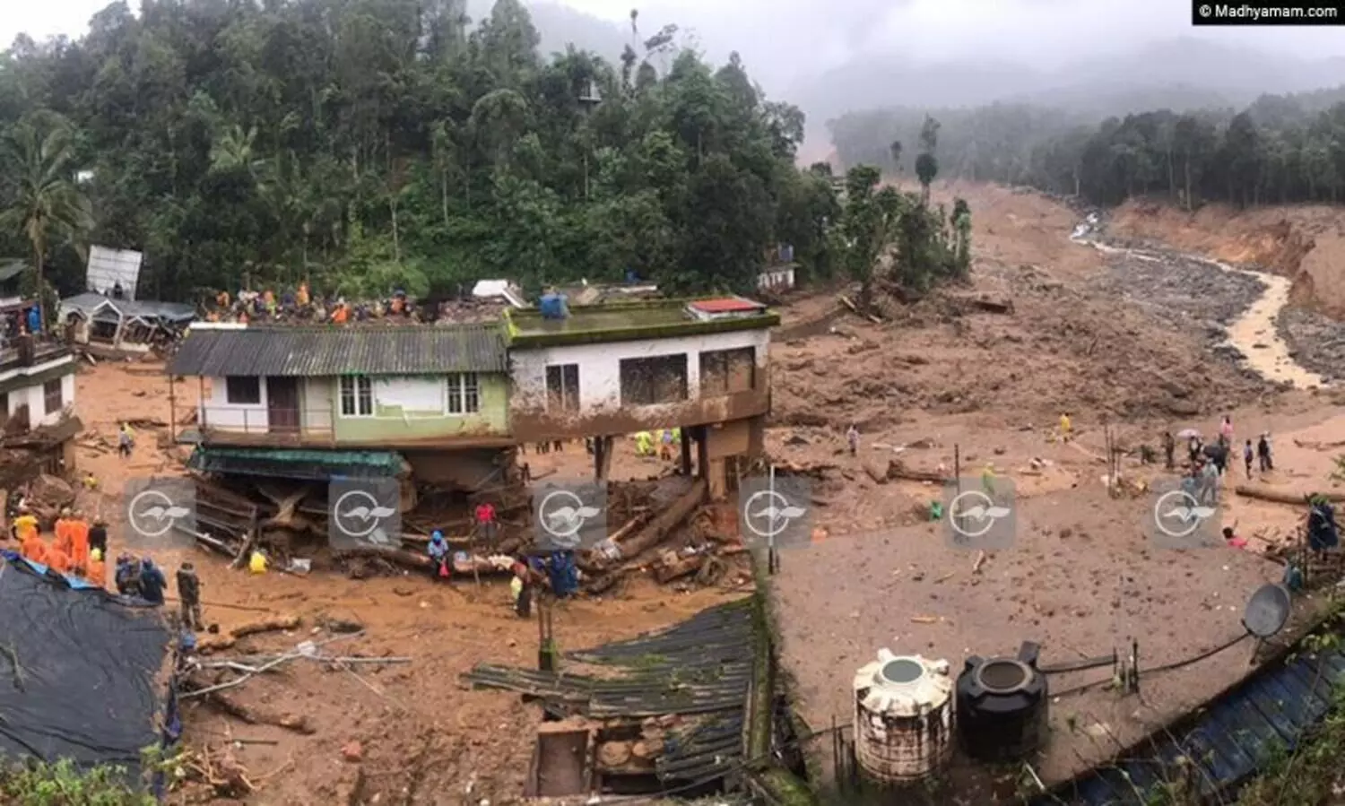 മുണ്ടക്കൈ ഉരുൾപൊട്ടൽ: സാറ്റലൈറ്റ് സർവേ  പഠനറിപ്പോർട്ടുമായി പീപ്പിൾസ് ഫൗണ്ടേഷൻ