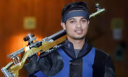 പു​രു​ഷ 50 മീ. ​റൈ​ഫി​ൾ 3യി​ൽ സ്വ​പ്നി​ൽ കു​ശാ​ലെ മെ​ഡ​ൽ മ​ത്സ​ര​ത്തി​ന്