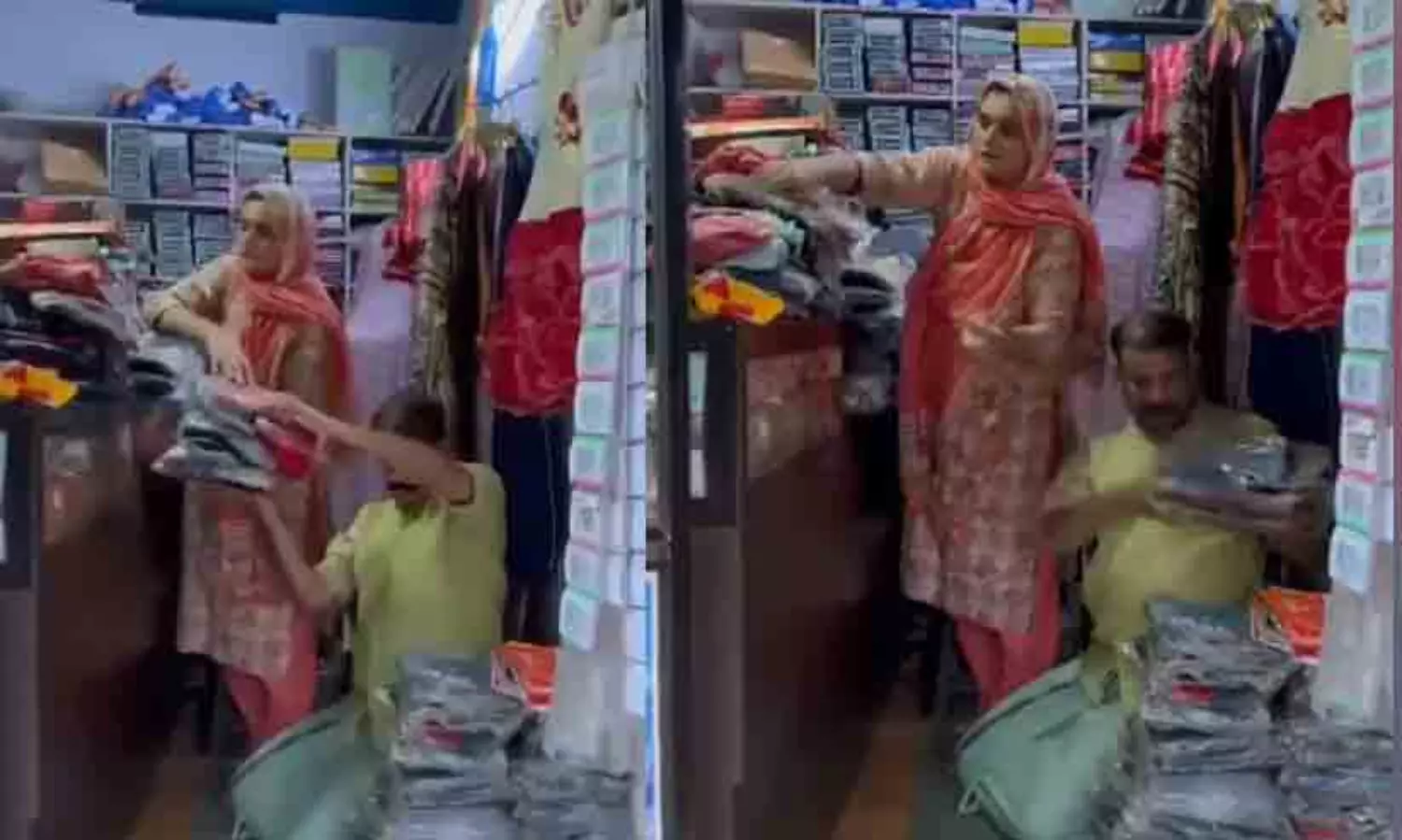 കടയിലെ മുഴുവൻ വസ്ത്രങ്ങളും വാരിയെടുത്ത് വടകരയിൽ നിന്ന് വയനാട്ടിലേക്ക്;  ദുരിത ബാധിതർക്ക് കൈത്താങ്ങായി കരീമും കുടുംബവും