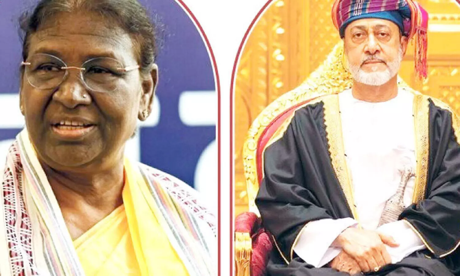 ദ്രൗ​പ​തി മു​ർ​മു, സു​ൽ​ത്താ​ൻ ഹൈ​തം ബി​ൻ താ​രി​ഖ്​