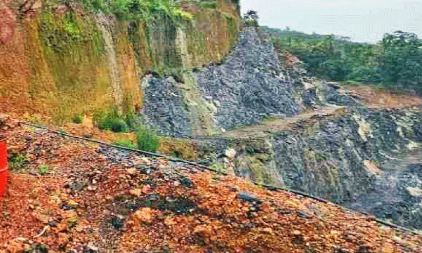 ഭീതിയായ് തങ്കമല ക്വാറി ഭീതിയായ് തങ്കമല ക്വാറി