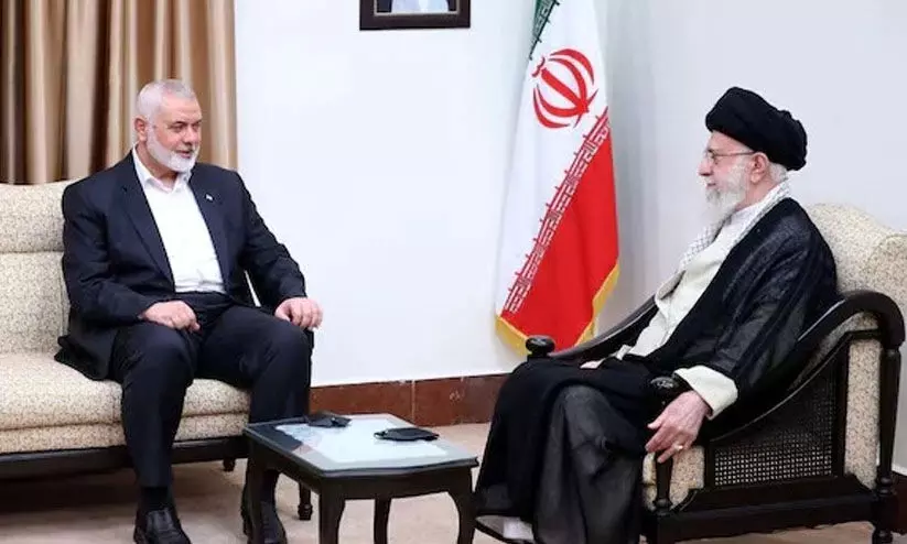 ഇസ്മാഈൽ ഹനിയ്യയുടെ കൊലപാതകം; ഇസ്രായേലിനെ നേരിട്ട് ആക്രമിക്കാൻ ഇറാൻ പരമോന്നത നേതാവ് ഉത്തരവിട്ടതായി റിപ്പോർട്ട് ഇസ്മാഈൽ ഹനിയ്യയുടെ കൊലപാതകം; ഇസ്രായേലിനെ നേരിട്ട് ആക്രമിക്കാൻ ഇറാൻ പരമോന്നത നേതാവ് ഉത്തരവിട്ടതായി റിപ്പോർട്ട്