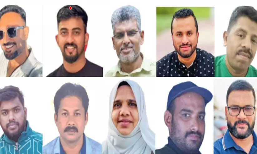 ടെനി, വിഷ്ണു മനോജ്, ഉമർ ഫാറൂഖ്, ആസിഫ്, ടി. അബ്ദുൽ ജലീൽ, നാസിഫ്, ഹാരിസ് ഇസ്മാഈൽ, ആരിഫ ബക്കർ, നിഷാദ് അൻവർ, ടി. മുഹമ്മദ് നിസാർ ടെനി, വിഷ്ണു മനോജ്, ഉമർ ഫാറൂഖ്, ആസിഫ്, ടി. അബ്ദുൽ ജലീൽ, നാസിഫ്, ഹാരിസ് ഇസ്മാഈൽ, ആരിഫ ബക്കർ, നിഷാദ് അൻവർ, ടി. മുഹമ്മദ് നിസാർ