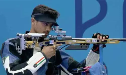 പാരീസിൽ ഇന്ത്യക്ക് വീണ്ടും മെഡൽ; വെങ്കലം വെടിവെച്ചിട്ട് സ്വപ്നിൽ കുശാലെ