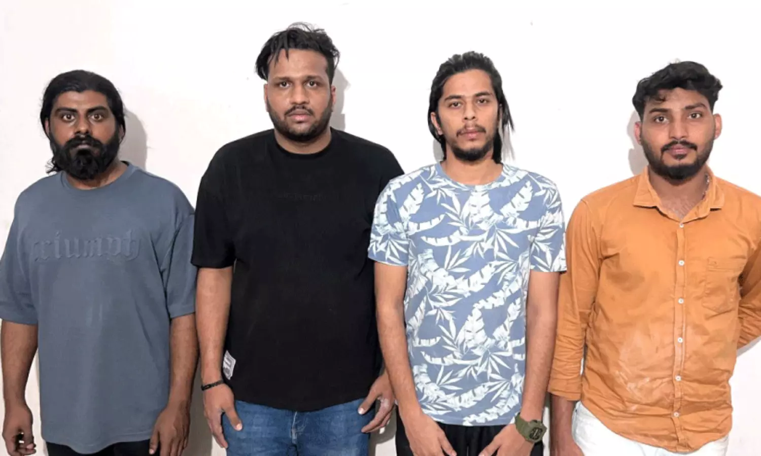 യുവാവിനെ തട്ടിക്കൊണ്ടുപോയി മർദിച്ച നാലംഗ സംഘം പിടിയിൽ