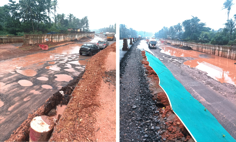 തകർന്ന് കുളമായി റോഡുകൾ; നടുവൊടിഞ്ഞ് യാത്രക്കാർ തകർന്ന് കുളമായി റോഡുകൾ; നടുവൊടിഞ്ഞ് യാത്രക്കാർ