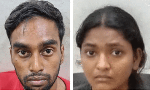 വിവിധയിടങ്ങളിൽ മോഷണം; കമിതാക്കളെ മണിക്കൂറുകൾക്കുള്ളിൽ വലയിലാക്കി പൊലീസ് വിവിധയിടങ്ങളിൽ മോഷണം; കമിതാക്കളെ മണിക്കൂറുകൾക്കുള്ളിൽ വലയിലാക്കി പൊലീസ്