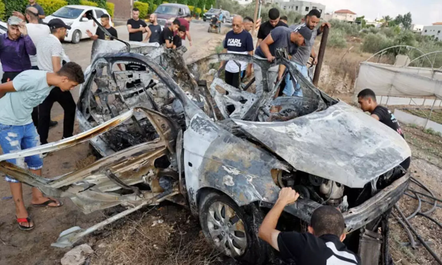 വെസ്റ്റ്ബാങ്കിൽ കാറിനുനേരെ ഇസ്രായേൽ ഡ്രോൺ ആക്രമണം; അഞ്ച് പേർ കൊല്ലപ്പെട്ടു