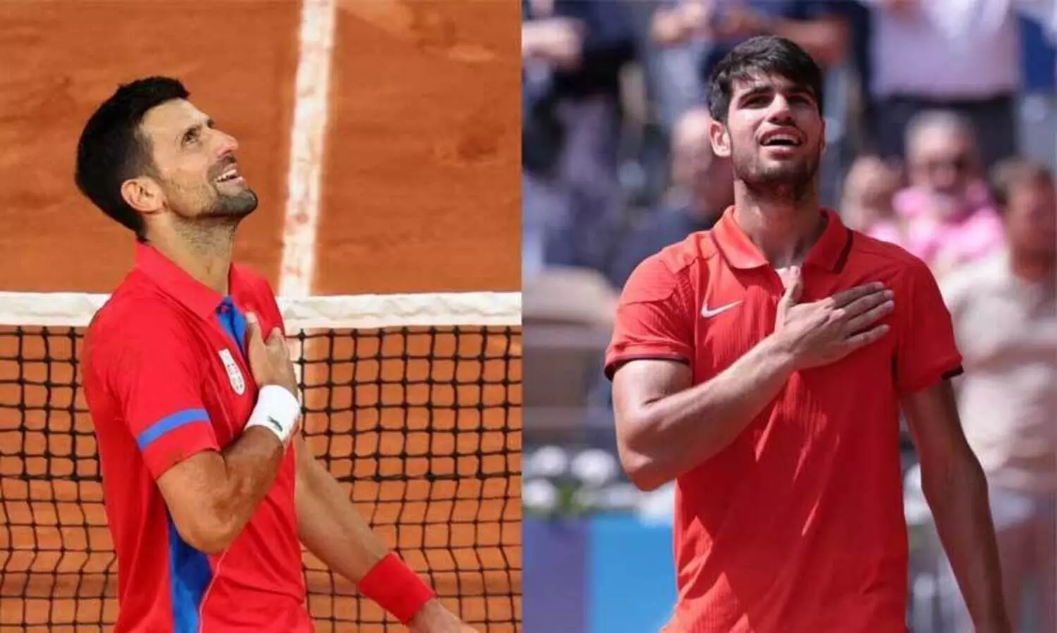 ദ്യോകോവിച്-അൽകാരസ് ഫൈനൽ; ഒളിമ്പിക്സ് ടെന്നിസിൽ കളമൊരുങ്ങിയത് ചരിത്ര പോരാട്ടത്തിന്