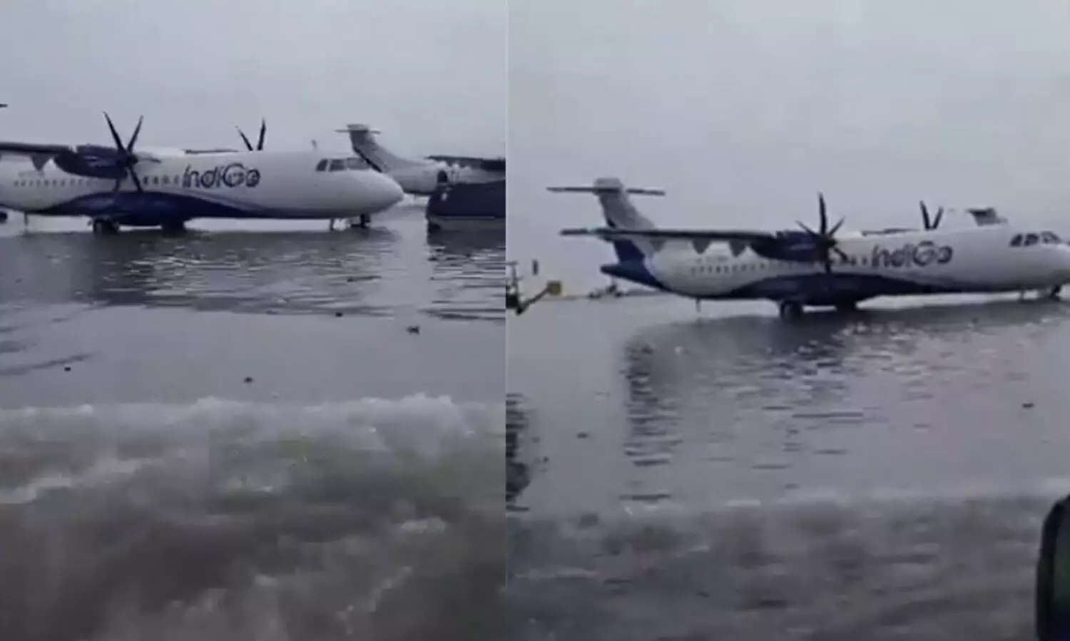 Kolkata airport goes under water