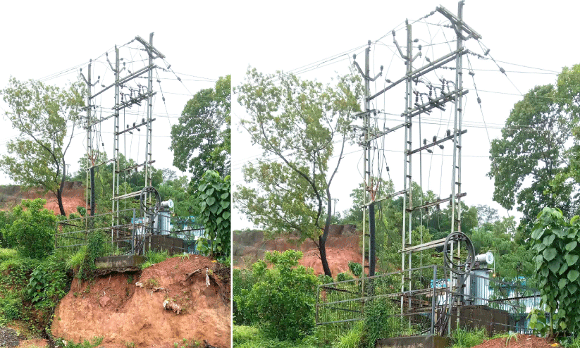 ഭീ​ഷ​ണി​യാ​യി ചീ​റ്റ​ക്കാ​ൽ ട്രാ​ൻ​സ്ഫോ​ർ​മ​ർ