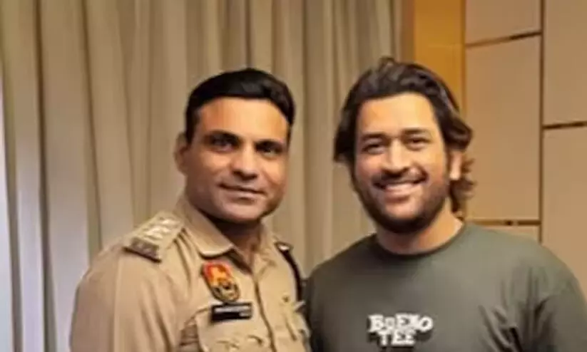 12 വർഷത്തിന് ശേഷം 2007 ലോകകപ്പിലെ ഹീറോ ജോഗീന്ദർ ശർമ്മയെ കണ്ട് ധോണി