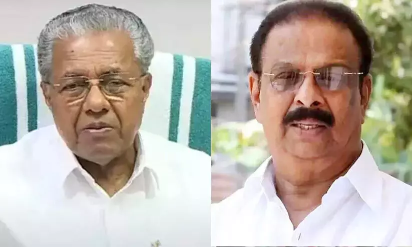 Pinarayi Vijayan, K Sudhakaran