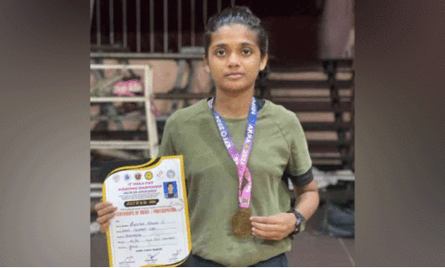 ദേ​ശീ​യ ജൂ​നി​യ​ർ കി​ക്ക് ബോ​ക്സി​ങ് ചാ​മ്പ്യ​ൻ​ഷി​പ്:  ശ്വേ​ത ന​ന്ദ കേ​ര​ള​ത്തി​നു വേ​ണ്ടി മ​ത്സ​രി​ക്കും