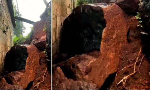 കണ്ടാല മല ഉരുൾപൊട്ടൽ ഭീഷണിയിൽ