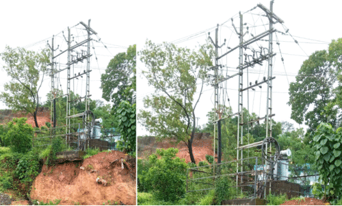 ഭീ​ഷ​ണി​യാ​യി ചീ​റ്റ​ക്കാ​ൽ ട്രാ​ൻ​സ്ഫോ​ർ​മ​ർ