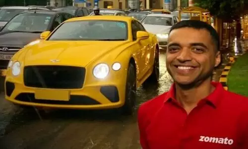 സൊമാറ്റോ സി.ഇ.ഒയുടെ സൂപ്പർ കാർ ശേഖരത്തിലേക്ക് 6.5 കോടിയുടെ ബെന്‍റ്ലിയും