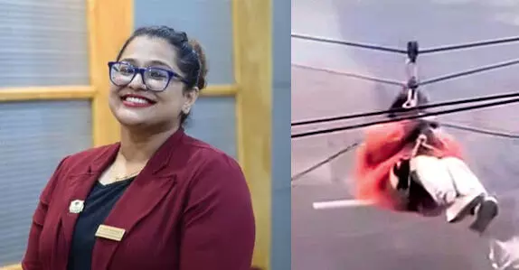 ഉയരവും വെള്ളവും പേടിയാണ്; ദുരന്തഭൂമിയിലെത്തിയപ്പോൾ ഒന്നും നോക്കിയില്ല -ഡോ. ലവ്ന ഉയരവും വെള്ളവും പേടിയാണ്; ദുരന്തഭൂമിയിലെത്തിയപ്പോൾ ഒന്നും നോക്കിയില്ല -ഡോ. ലവ്ന