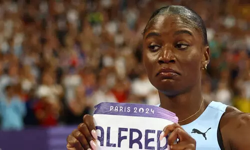 ‘ജൂലിയൻ ആൽഫ്രഡ്, ഒളിമ്പിക് ചാമ്പ്യൻ’; വനിത 100 മീറ്റർ സ്വർണത്തിന് പുതിയ അവകാശി ‘ജൂലിയൻ ആൽഫ്രഡ്, ഒളിമ്പിക് ചാമ്പ്യൻ’; വനിത 100 മീറ്റർ സ്വർണത്തിന് പുതിയ അവകാശി