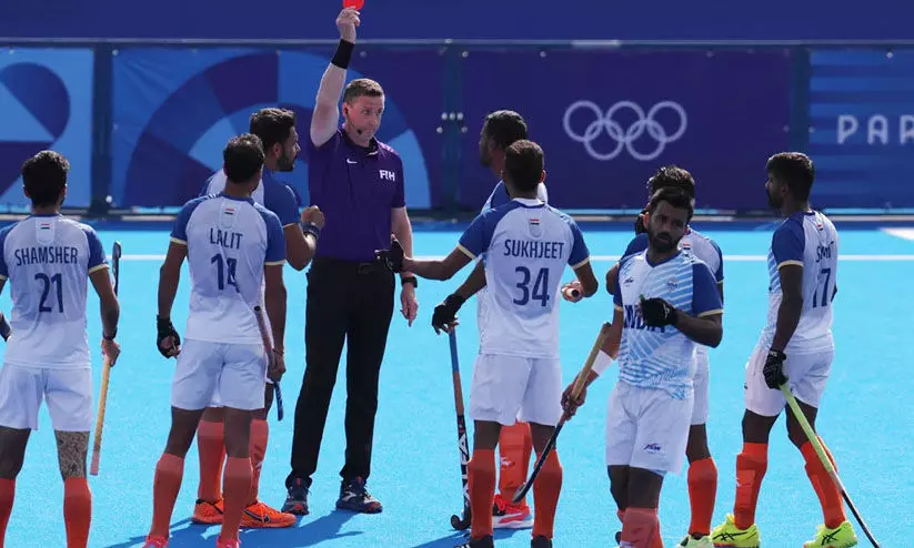 ഒളിമ്പിക്സ് ഹോക്കിയിൽ സെമിക്കു മുമ്പേ ഇന്ത്യക്ക് തിരിച്ചടി; അമിത് രോഹിദാസിന് കളിക്കാനാകില്ല
