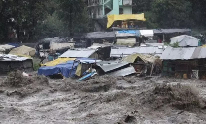 Himachal cloudburst Himachal cloudburst